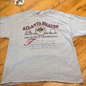 Atlanta Braves 1995 World Champions T-Shirt